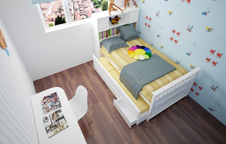 Phòng Ngủ Hiện Đại Cho Căn Hộ Nhỏ