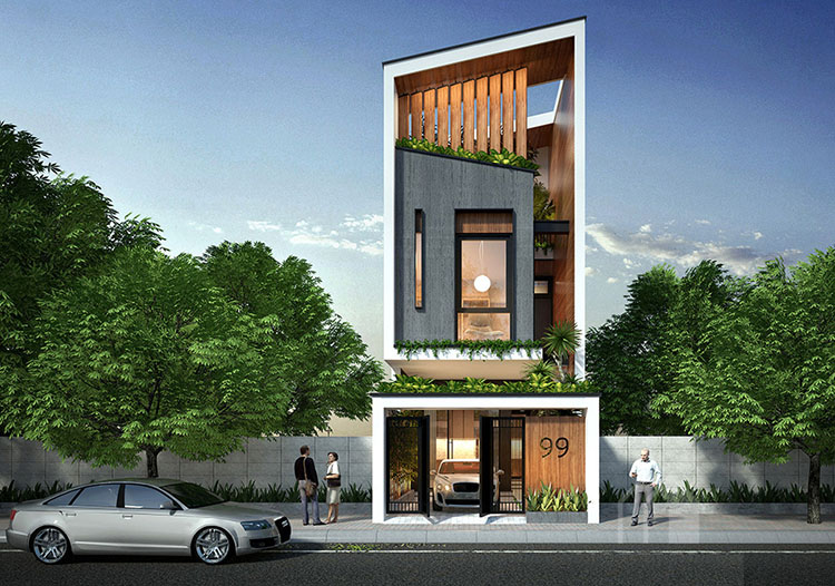 Thiết Kế Nhà Phố Đẹp