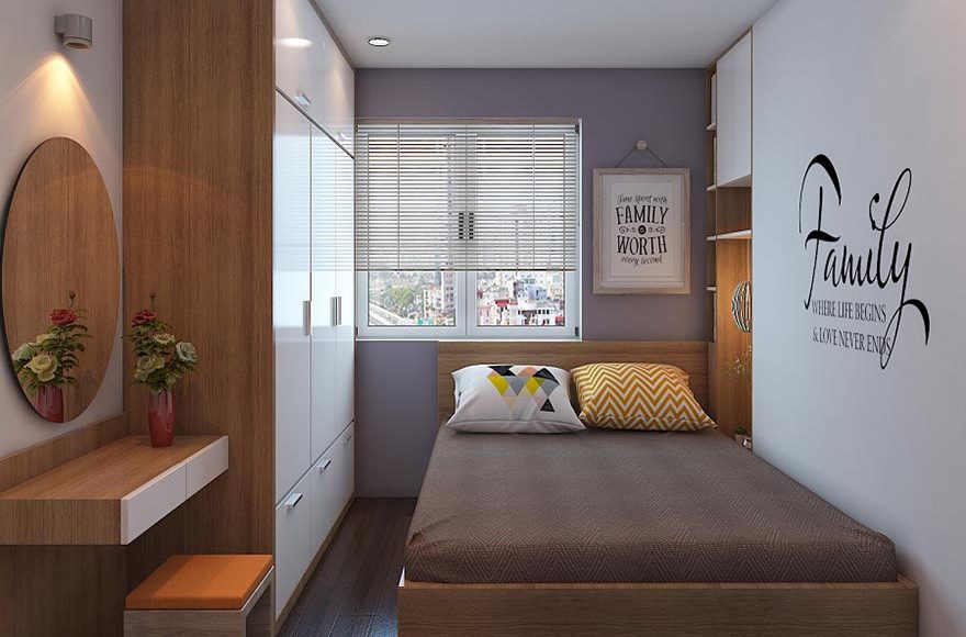Thiết Kế Phòng Ngủ Nhỏ 6m2